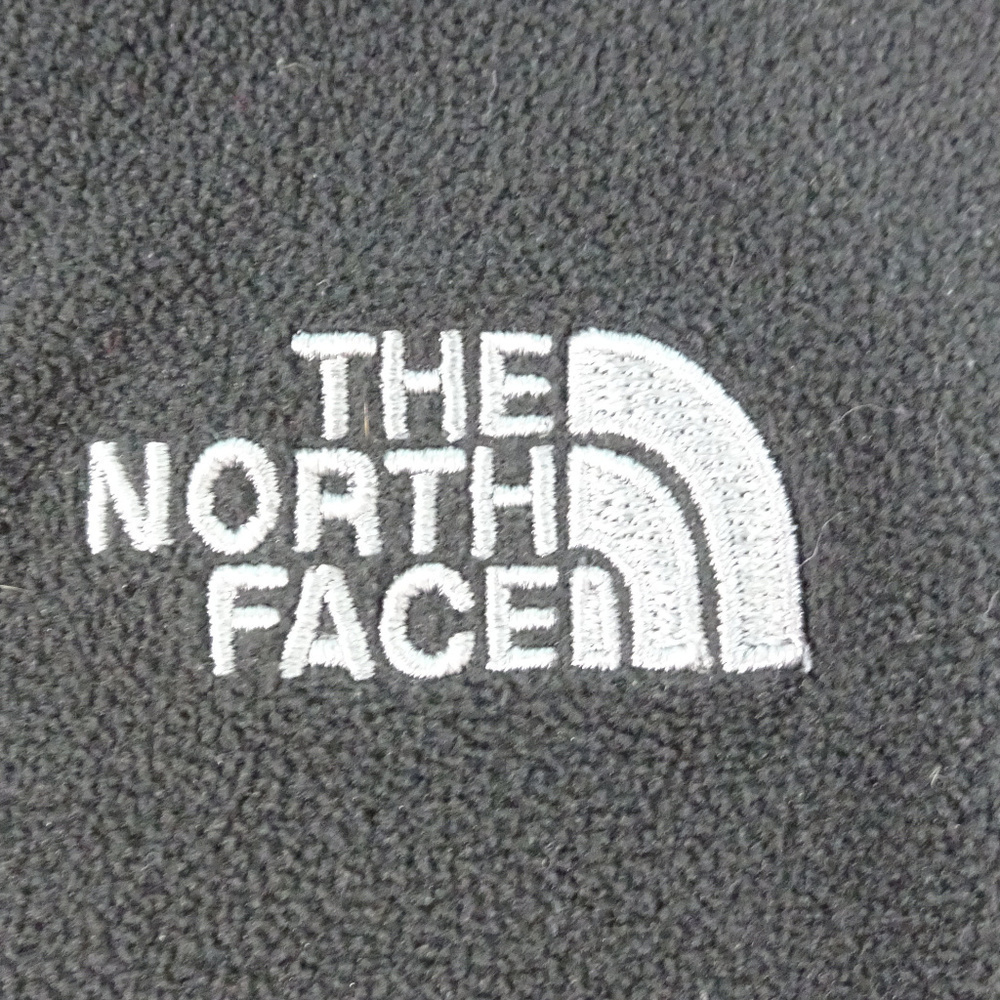 North Face TKA100 Black Fleece Qtr Zip Medium - Picture 3 of 6